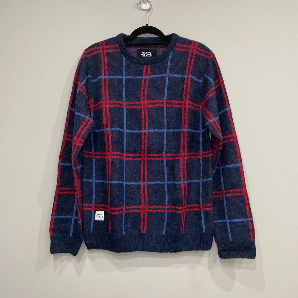Native Youth plaid sweater